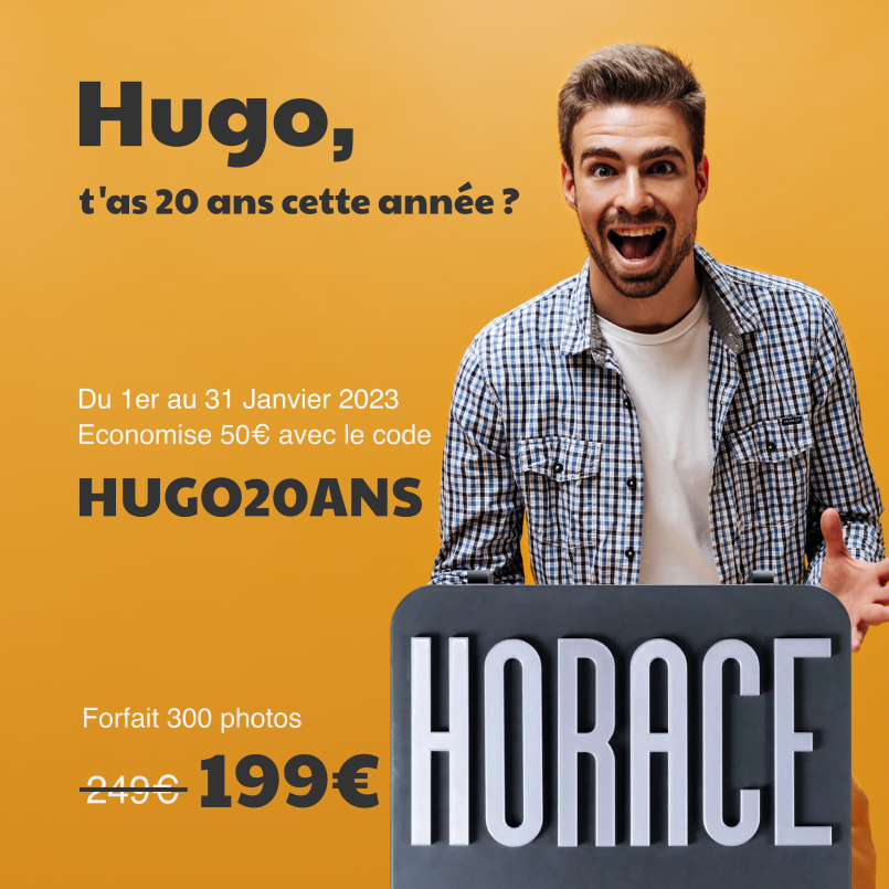 Code promo HUGO20ANS