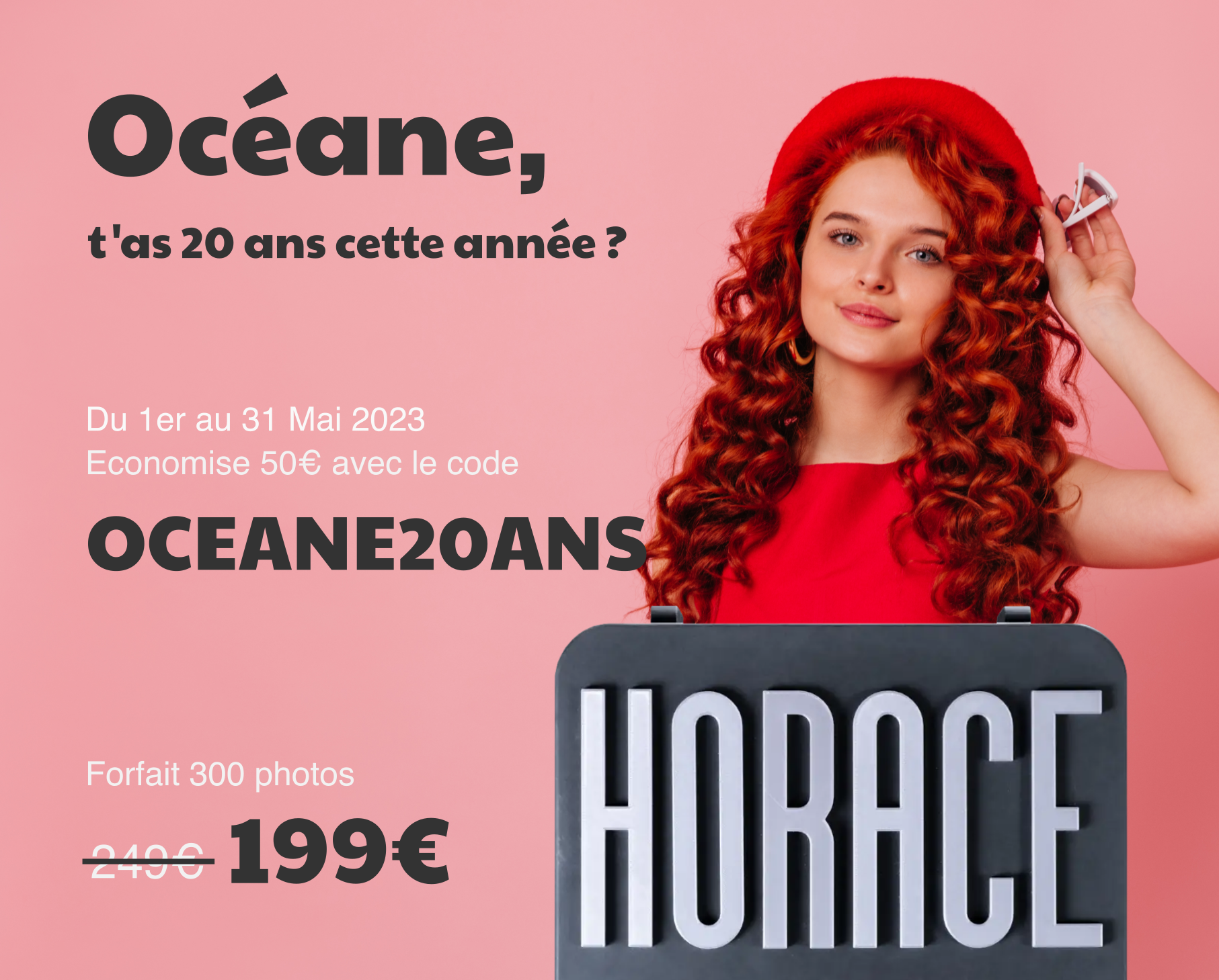 Code promo OCEANE20ANS